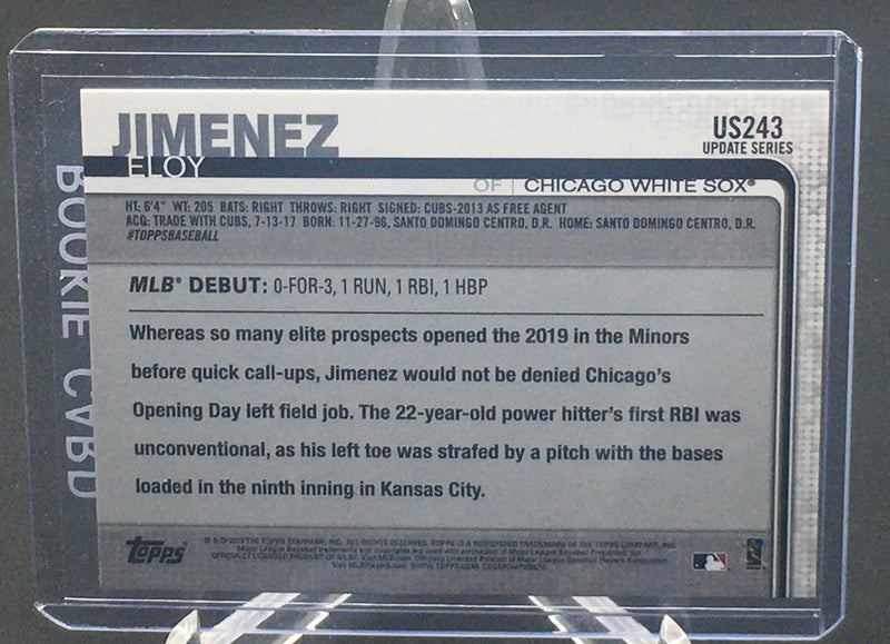 2019 TOPPS UPDATE SERIES - E. JIMINEZ -