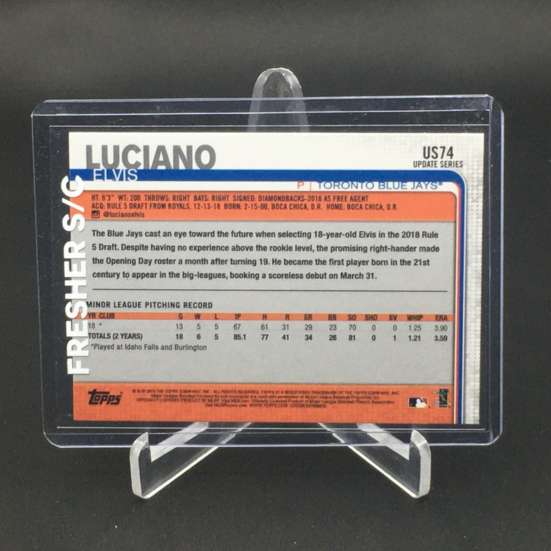2019 TOPPS UPDATE SERIES - L. ELVIS -