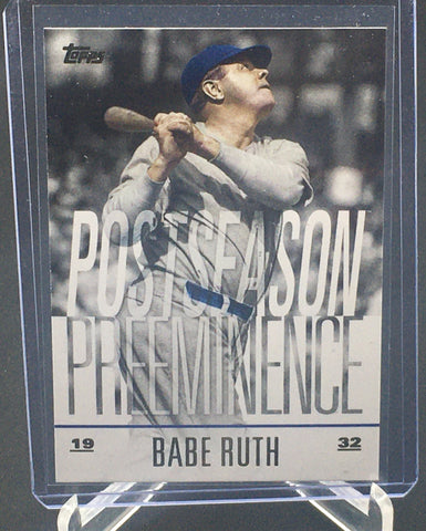 2018 TOPPS -  1932 POST SEASON PREEMINENCE - B. RUTH - #PO-11