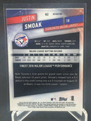 2019 TOPPS FINEST - J. SMOAK -