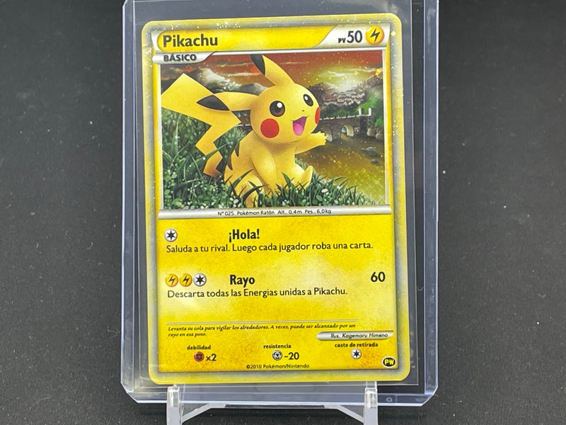pikachu pokemon card 2010 POKEMON - PIKACHU WORLD - 8 CARD SET