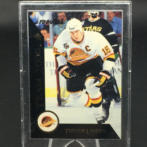 1992 LEAF PINNACLES - TEAM 2000 - T. LINDEN - #24 OF 30