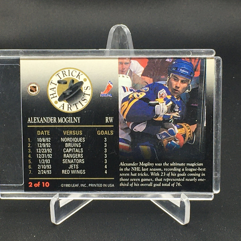 1993 LEAF - HAT TRICK ARTISTS - A. MOGILNY -