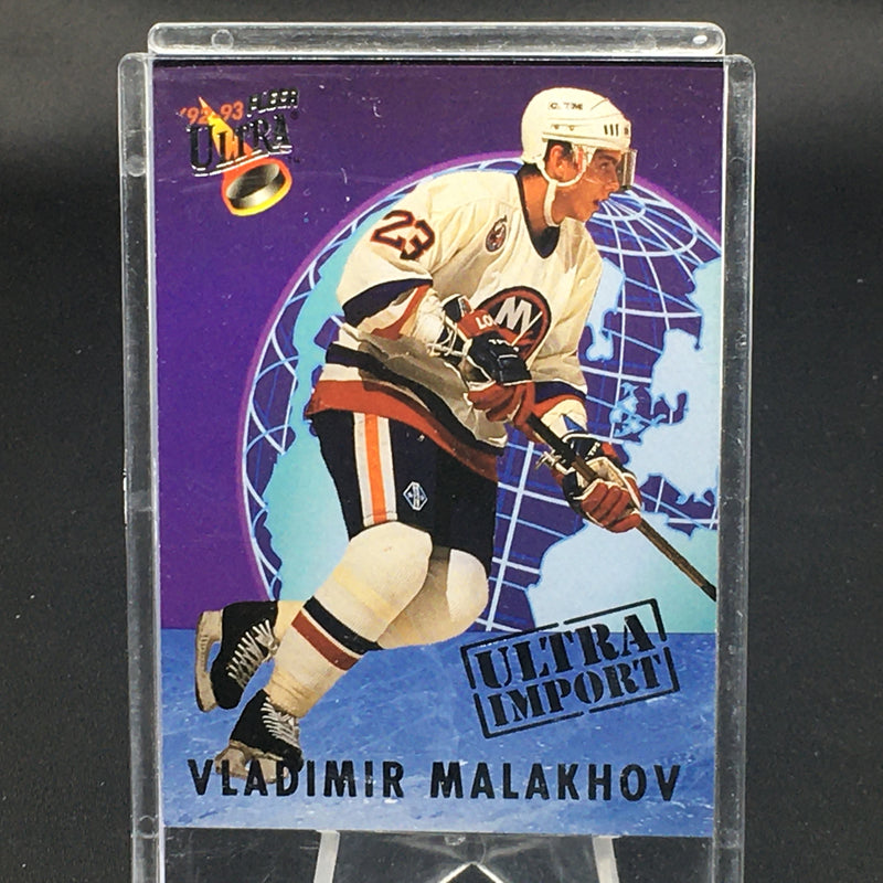 1993 FLEER ULTRA - ULTRA IMPORT - V. MALAKHOV -