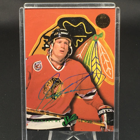 1993 LEAF - SIGNATURE STUDIO - J. ROENICK - #7 OF 10
