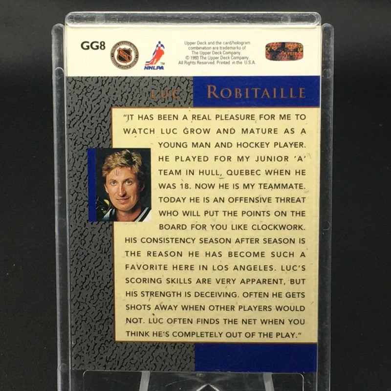 1993 UPPER DECK - GRETZKYS GREAT ONES - L. ROBITAILLE -