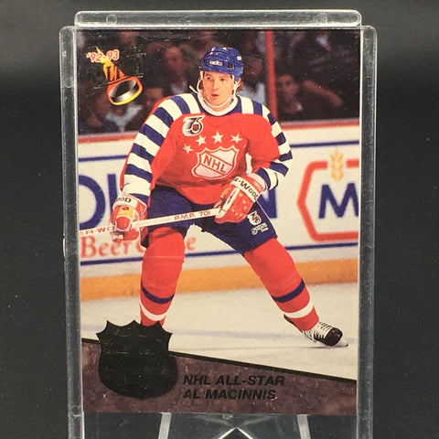 1992 FLEER - NHL ALL STAR - A. MACINNIS - #8 OF 12