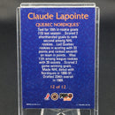 1992 PRO SET - ROOKIE GOAL LEADER - C. LAPOINTE -
