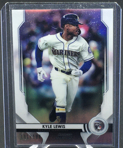2020 TOPPS BOWMAN STERLING - K. LEWIS - #BSR-81 - #'D/199 - REFRACTOR