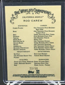 2020 TOPPS CHROME - ALLEN & GINTER - GOLD - R. CAREW - #10 - #'D/50