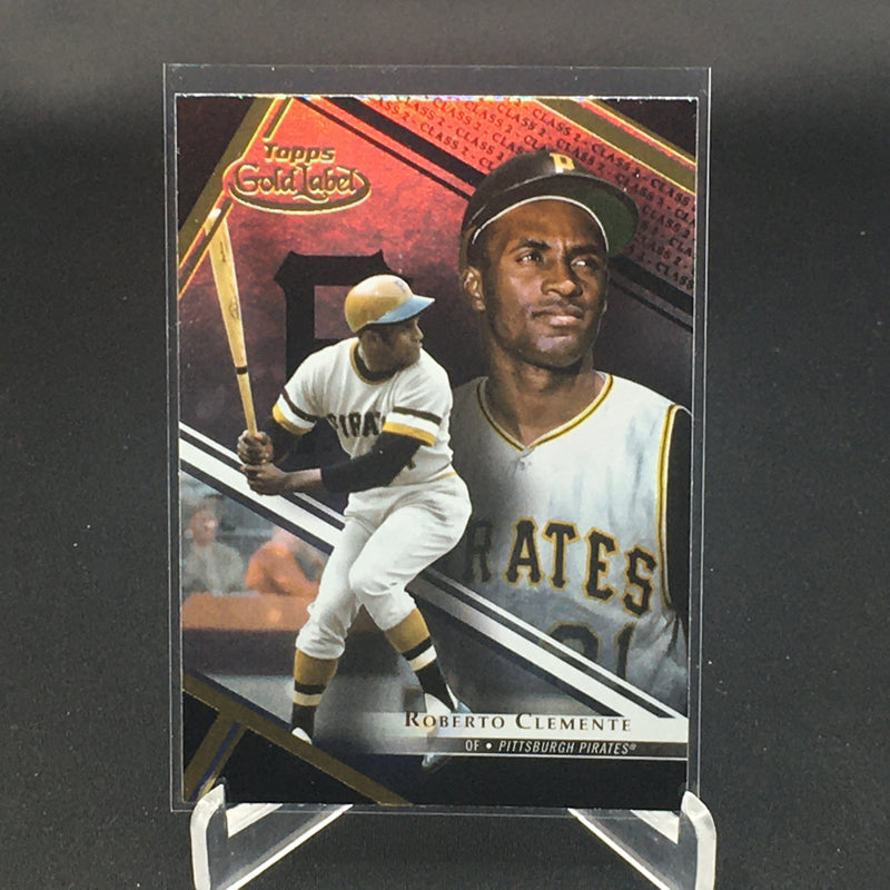 2021 TOPPS GOLD LABEL - BLACK - R. CLEMENTE -