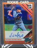 2019 PANINI DONRUSS OPTIC - RATED PROSPECTS - ORANGE PRIZM -  V. MESA - #RPS-VV - #'D/99 - AUTOGRAPH