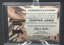 2001 FLEER SKYBOX - SHOWCASE STICKS - C. JONES - GAME USED BAT