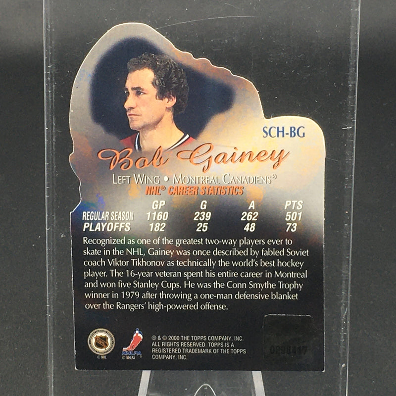 2000 TOPPS - STANLEY CUP HEROES - B. GAINEY -