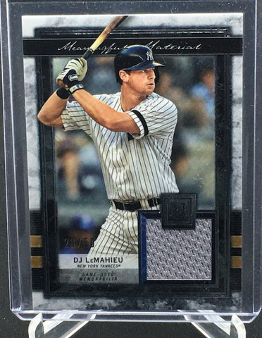 2020 TOPPS MUSEUM COLLECTION - MEANING MATERIAL RELIC - D. LEMAHIEU - #MMR-DIL - #'D/50 - JERSEY