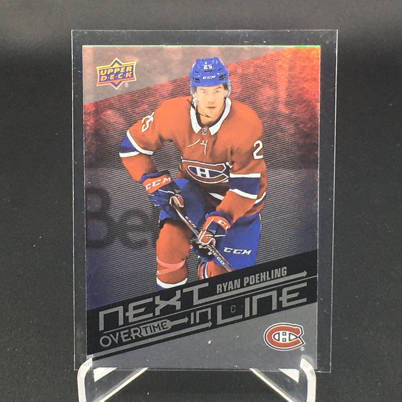 2019 UPPER DECK OVERTIME - NEXT IN LINE - R. POEHLING -