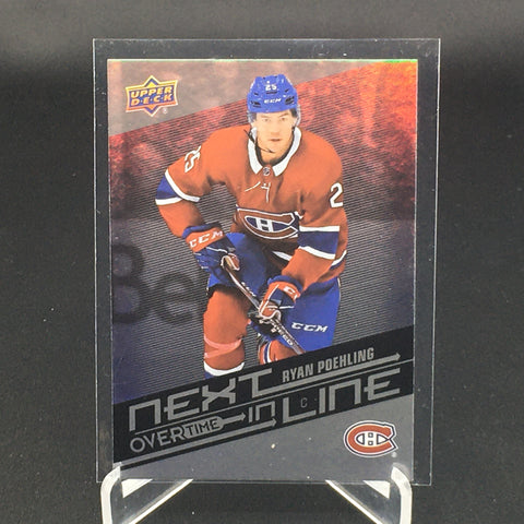2019 UPPER DECK OVERTIME - NEXT IN LINE - R. POEHLING - #NL-12