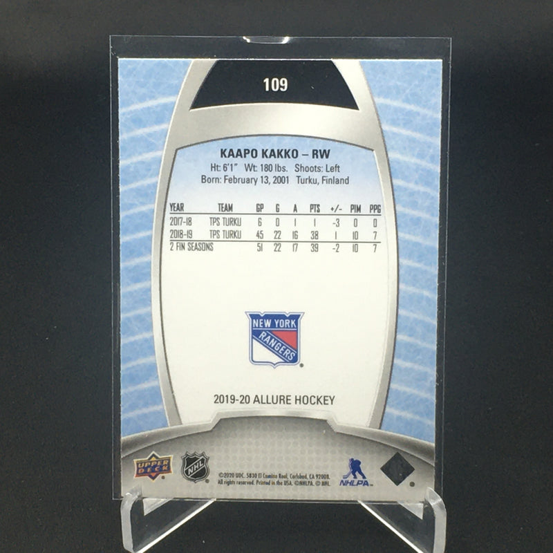 2019 UPPER DECK ALLURE - K. KAKKO -