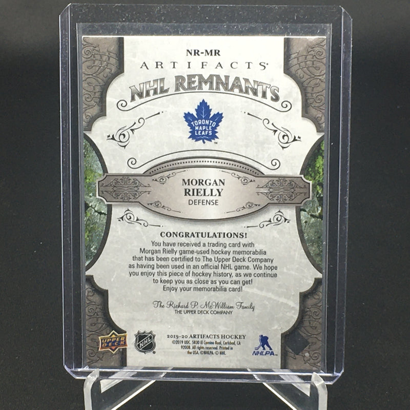 2019 UPPER DECK ARTIFACTS - NHL REMNANTS - M. RIELLY -