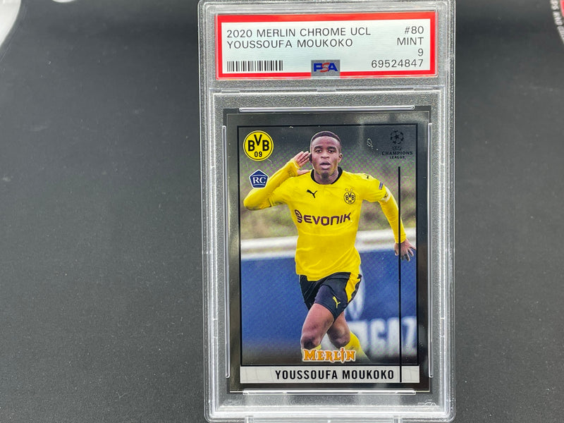 2020 TOPPS MERLIN CHROME UCL - Y. MOUKOKO -