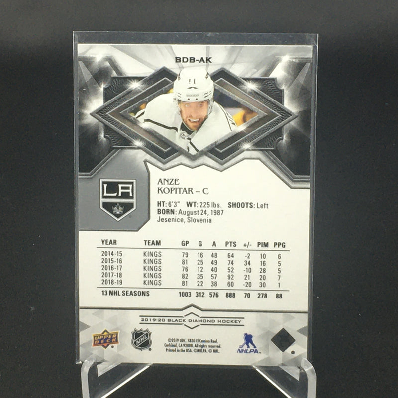 2019 UPPER DECK BLACK DIAMOND - A. KOPITAR - #BDB-AK - #'D/249