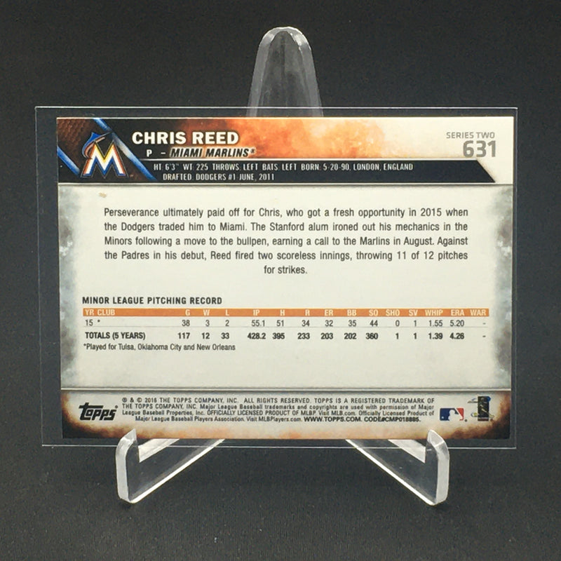 2016 TOPPS SERIES TWO - C. REED -
