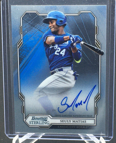 2019 TOPPS BOWMAN STERLING - S. MATIAS - #BSPA-SM - AUTOGRAPH