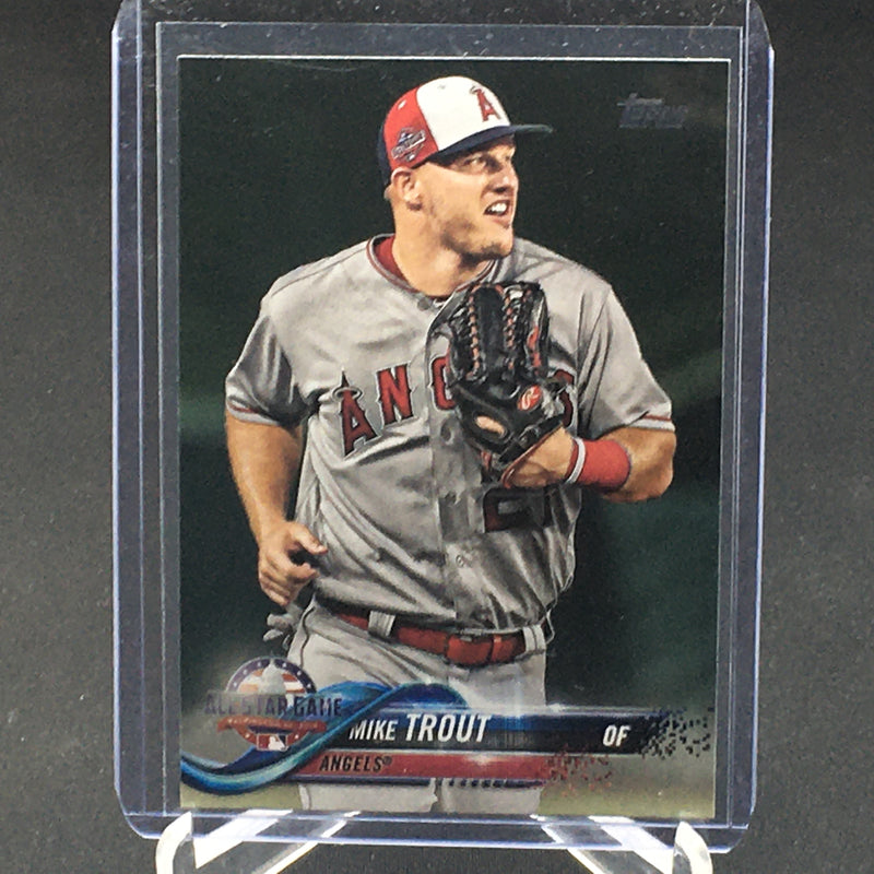 2018 TOPPS UPDATE SERIES - ALL STAR GAME - M. TROUT -