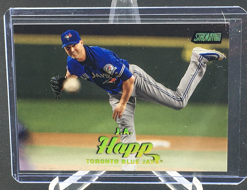 2017 TOPPS STADIUM CLUB - J. HAPP - #208 - #'D/1 - GOLD FOIL
