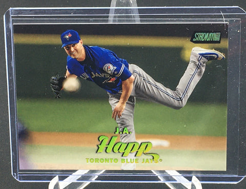 2017 TOPPS STADIUM CLUB - J. HAPP - #208 - #'D/1 - GOLD FOIL