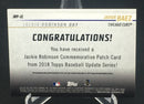 2018 TOPPS UPDATE - JACKIE ROBINSON DAY - J. BAEZ -