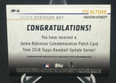 2018 TOPPS UPDATE - JACKIE ROBINSON DAY - J. ALTUVE -