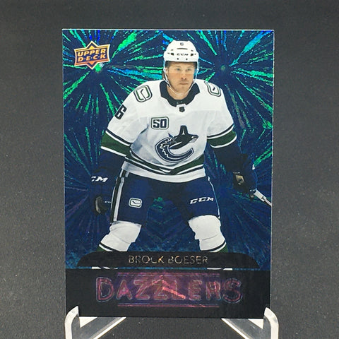 2020 UPPER DECK SERIES TWO - BLUE DAZZLERS - SINGLES - #DZ51-DZ100 - YOU PICK FROM LIST