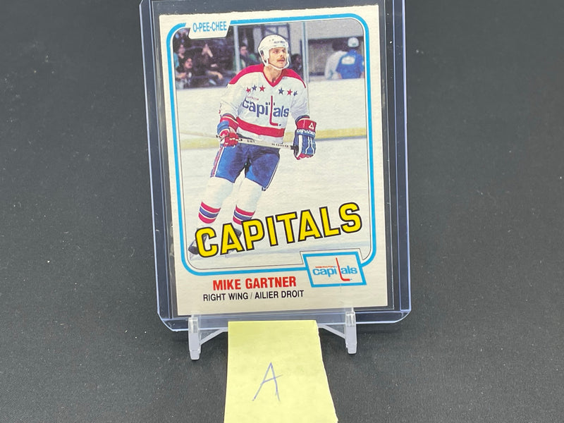 1981 O-PEE-CHEE - M. GARTNER -