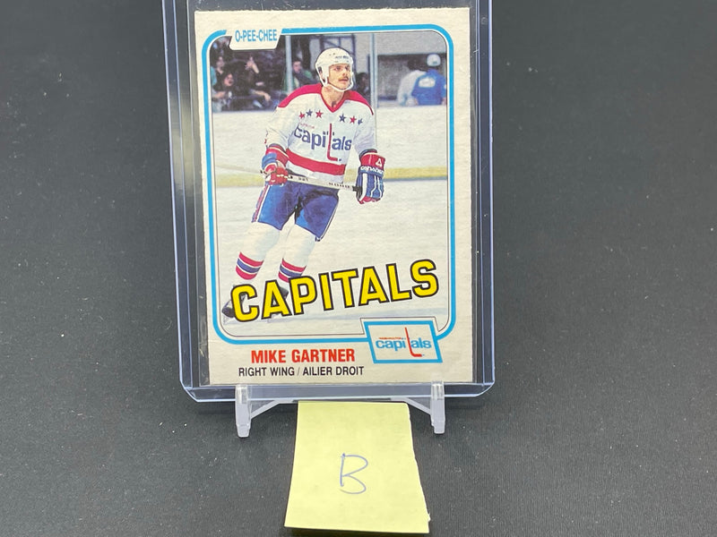 1981 O-PEE-CHEE - M. GARTNER -