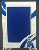 2019 PANINI IMMACULATE COLLECTION - JUMBO - R. MCGUIRE -#IJ-RM - #'D/49 - JERSEY