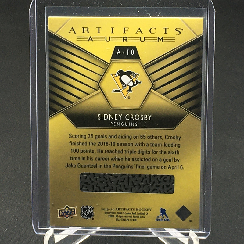 2019 UPPER DECK ARTIFACTS - AURUM - S. CROSBY -