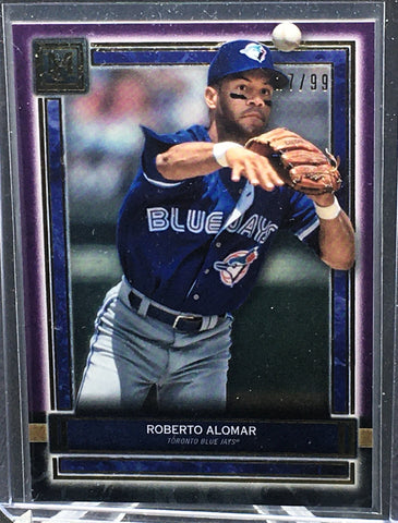 2020 TOPPS MUESUM COLLECTION - R. ALOMAR - #65 - #'D/99 - AMETHYST
