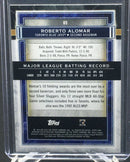 2020 TOPPS MUESUM COLLECTION - R. ALOMAR - #65 - #'D/99 - AMETHYST