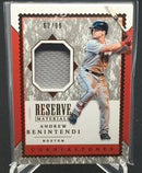 2019 PANINI CHRONICLES - RESERVE MATERIALS - A. BENINTENDI - #RM-AB - #'D/99 - JERSEY
