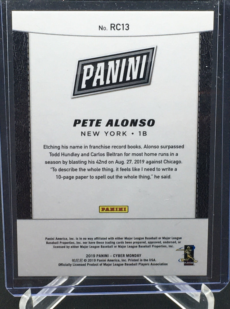 2019 PANINI CYBER MONDAY - P. ALONSO - #RC13 - #'D/99 - FUTURE FRAMES - RC