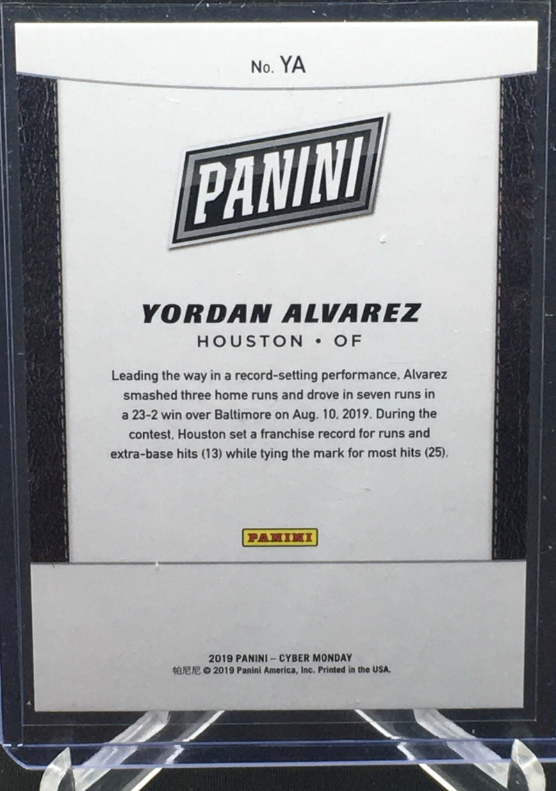2019 PANINI CYBER MONDAY - Y. ALVARAZ -