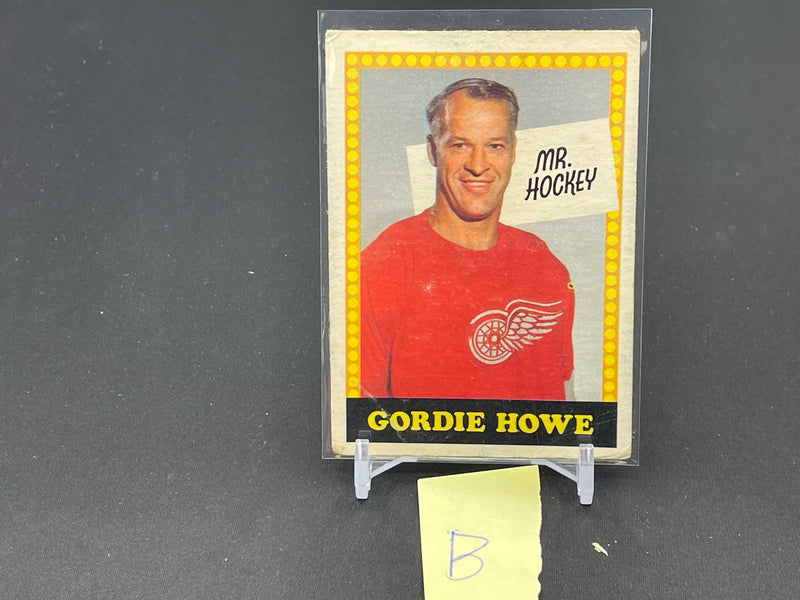 1969 O-PEE-CHEE - MR. HOCKEY - G. HOWE -