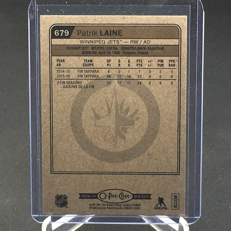2016 UPPER DECK O-PEE-CHEE - MARQUEE ROOKIES - P. LAINE -