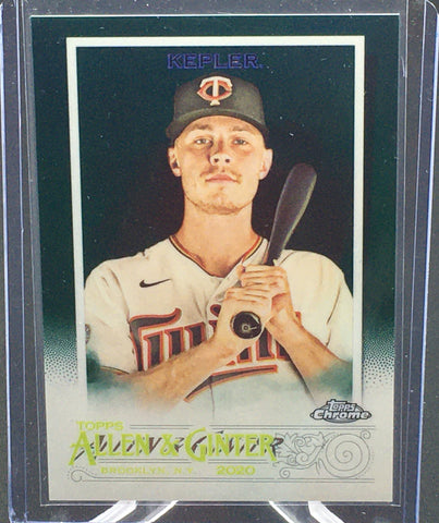 2020 TOPPS CHROME - ALLEN & GINTER -  SILVER - M. KEPLER - 243 - #D'/99 - GREEN