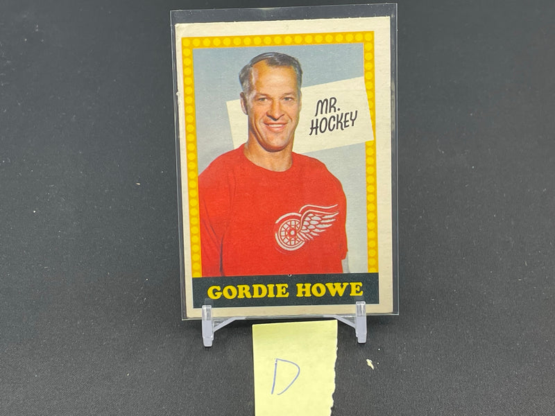 1969 O-PEE-CHEE - MR. HOCKEY - G. HOWE -