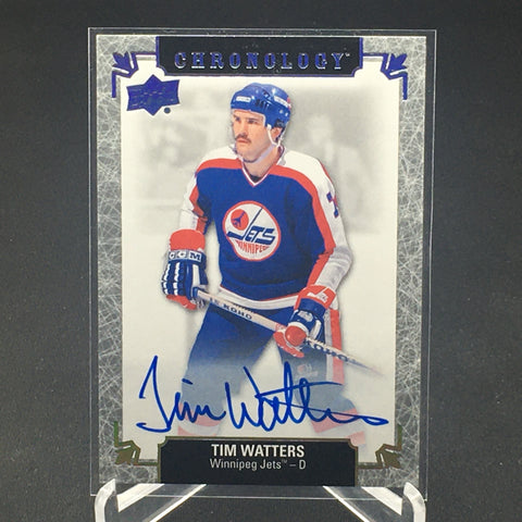 2018 UPPER DECK CHRONOLOGY - FRANCHISE HISTORY - T. WATTERS - #FH-WI-TW - AUTOGRAPH
