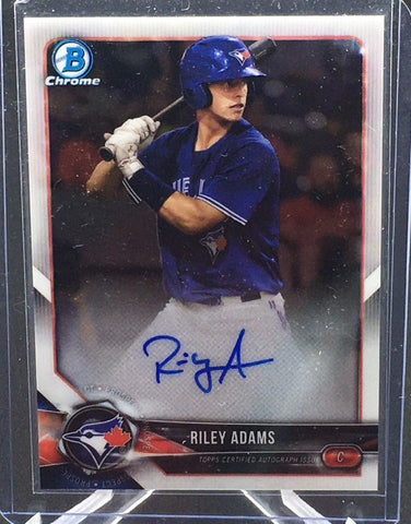 2018 TOPPS BOWMAN CHROME - R. ADAMS - #BCPA-RAD - AUTOGRAPH