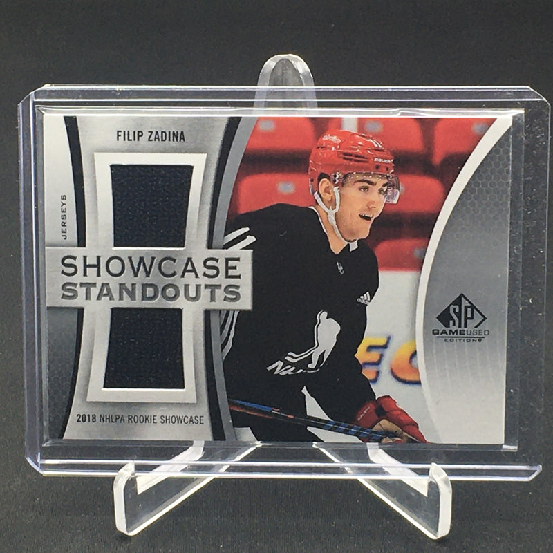 2018 UPPER DECK SP GAME USED - SHOWCASE STANDOUTS - F. ZADINA -