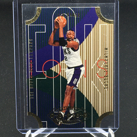 1996 UPPER DECK - FAST BREAK CONNECTIONS - V. BAKER - #FB27